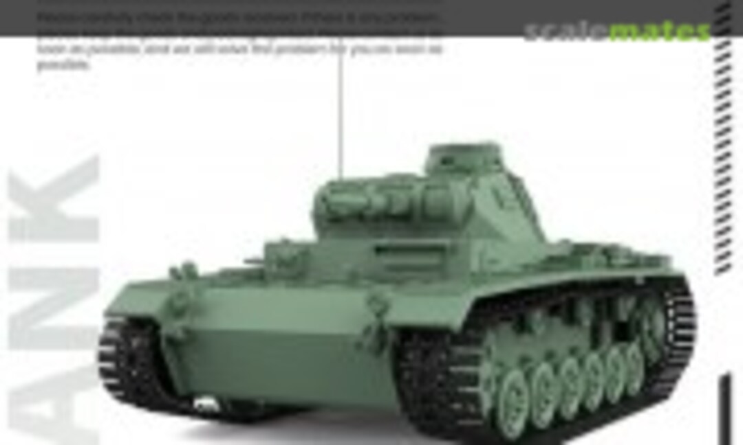 1:72 Pz.Kpfw.III Ausf. E (SSMODEL 72711)