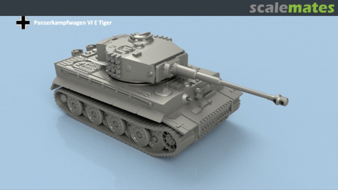 Boxart Pzkpfw VI E Tiger - 3D printing (1 pc) 3D144416 L'Arsenal