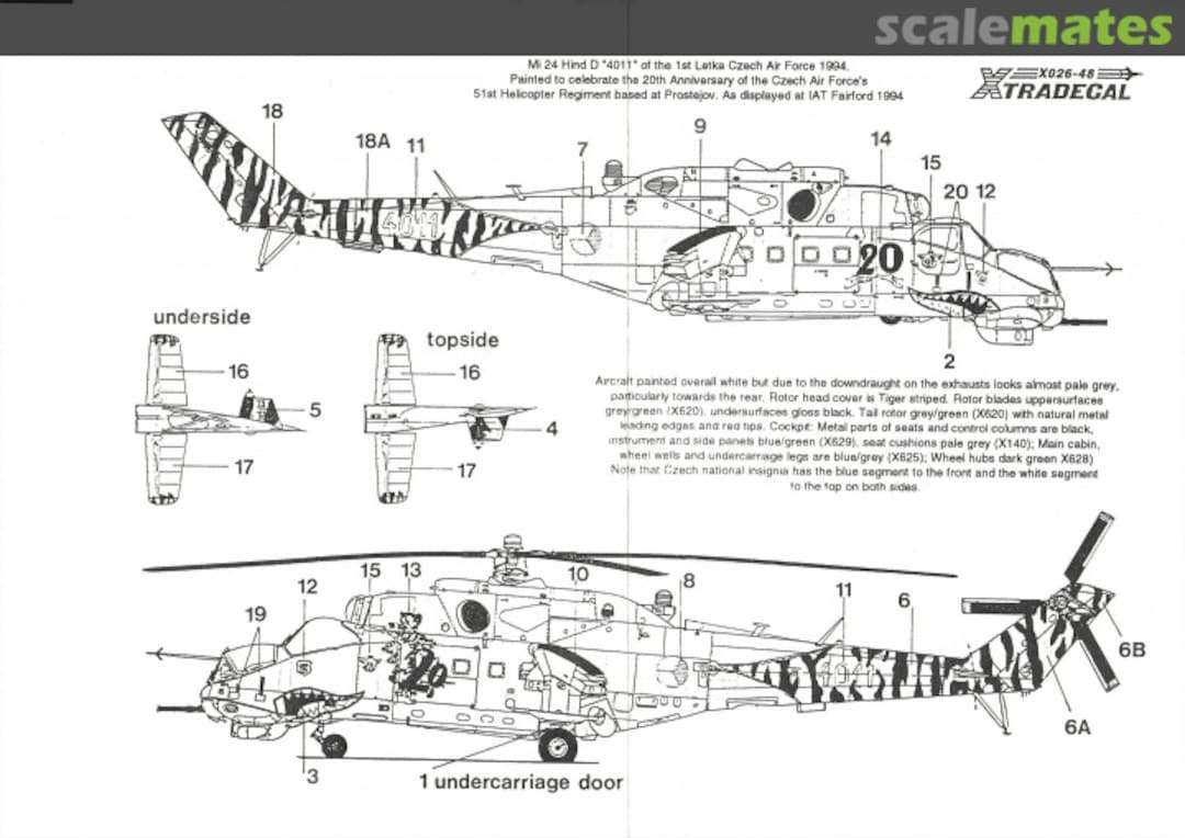 Boxart Mi 24 Hind D X026-48 Xtradecal