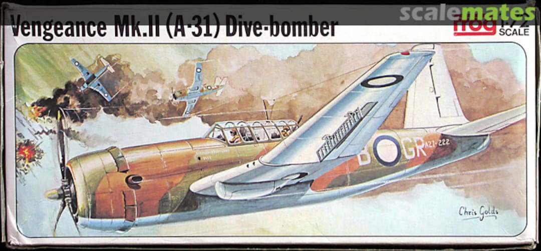 Boxart Vengeance Mk.II (A-31) Dive-bomber F199 FROG