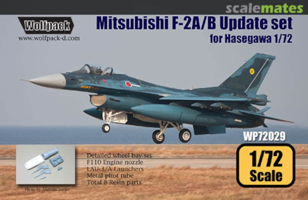 Boxart Mitsubishi F-2A/B Update Set WP72029 Wolfpack