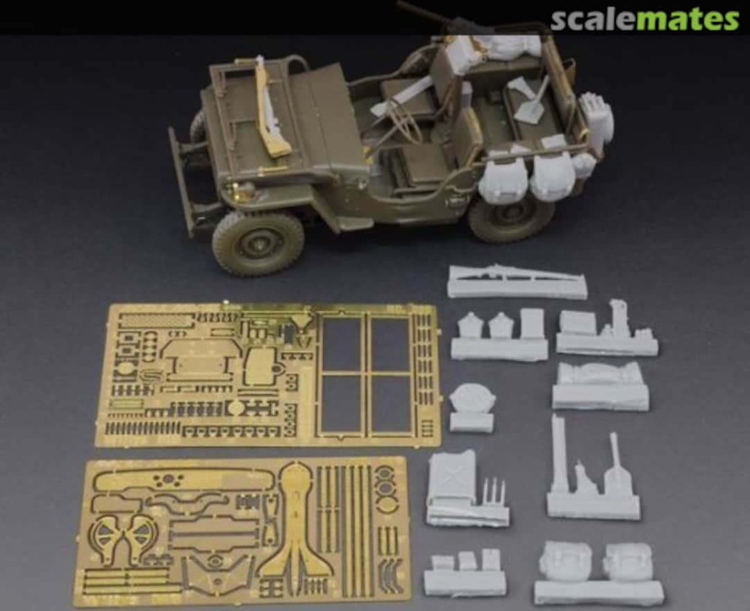 Boxart Willys Jeep Conversion Set 605 Royal Model