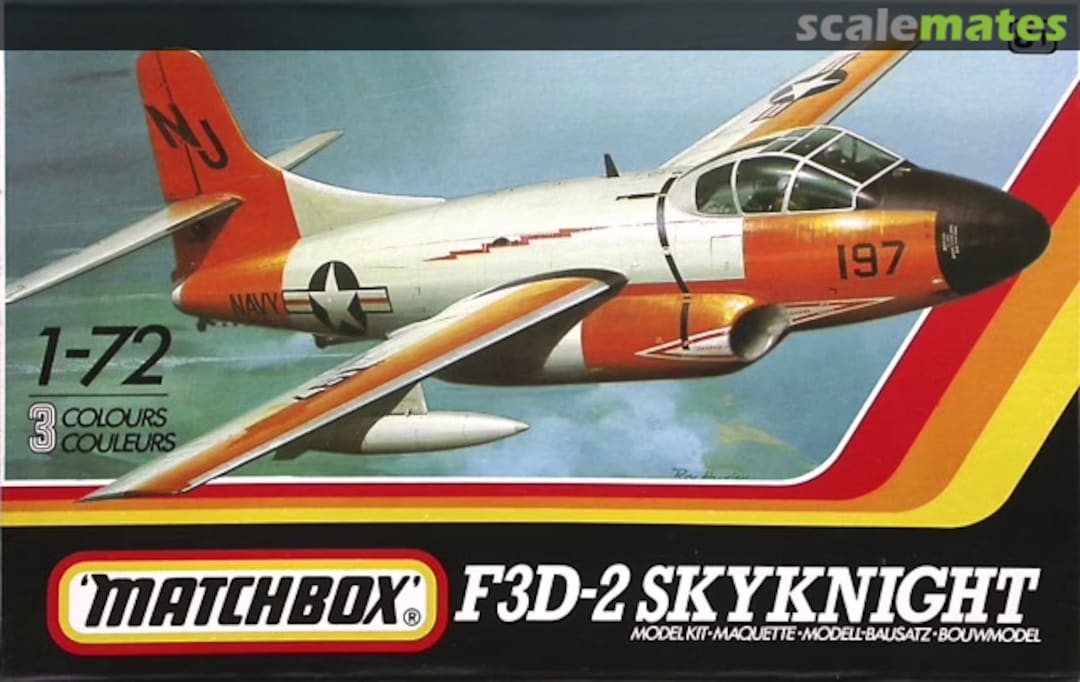 Boxart F3D-2 Skyknight 40134 Matchbox