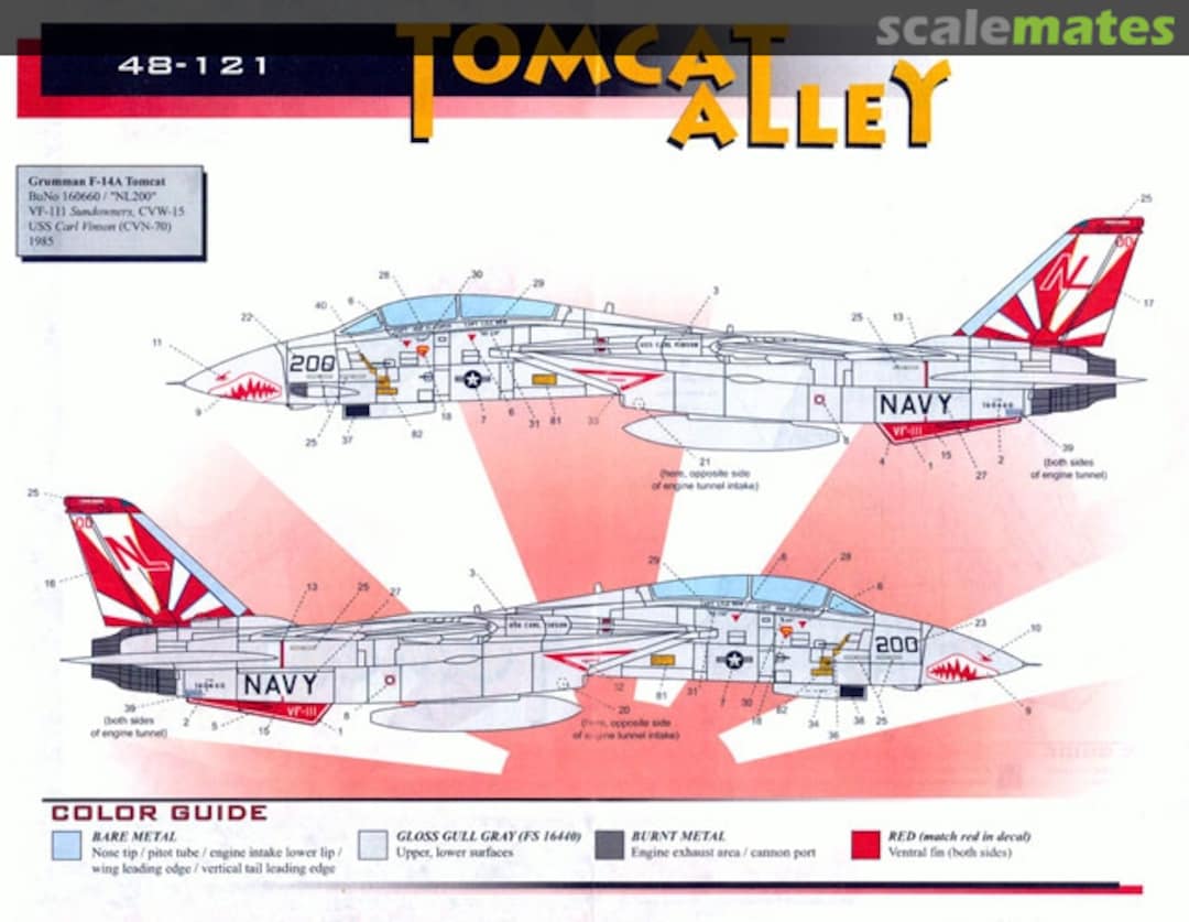 Boxart Tomcat Alley 48-121 CAM