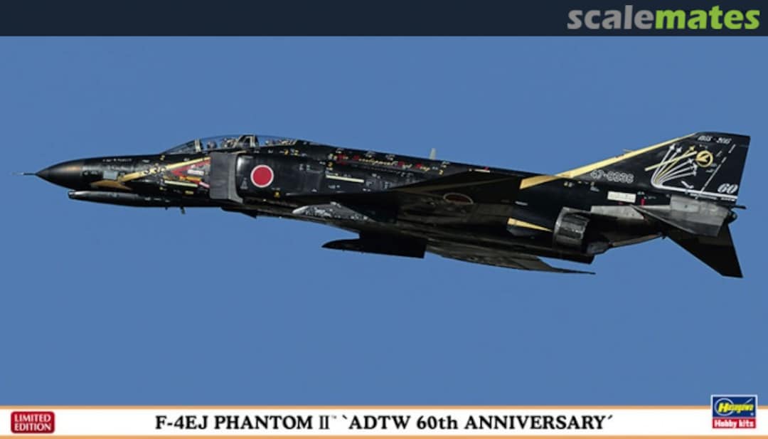 Boxart F-4EJ Phantom II 'ADTW 60th Anniversary' 02191 Hasegawa