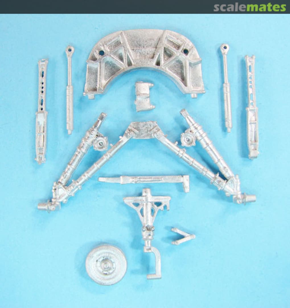 Boxart F-16 (light) - Whitemetal Landing Gear 48312 Scale Aircraft Conversions