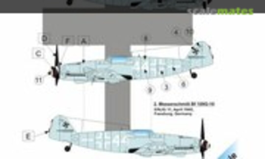 1:48 Messerschmitt Bf-109G-10 Part 1 (LF Models C4825)