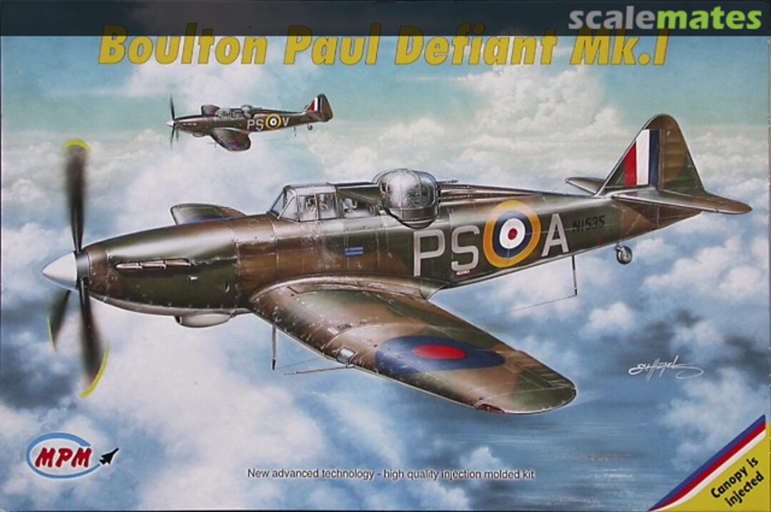 Boxart Boulton Paul Defiant Mk.I 72513 MPM Production