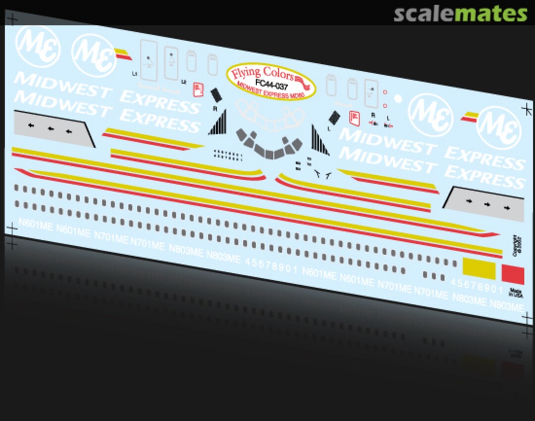 Boxart McDonnell Douglas MD-81 (DC-9-81), MD-88 FC44-037 Flying Colors