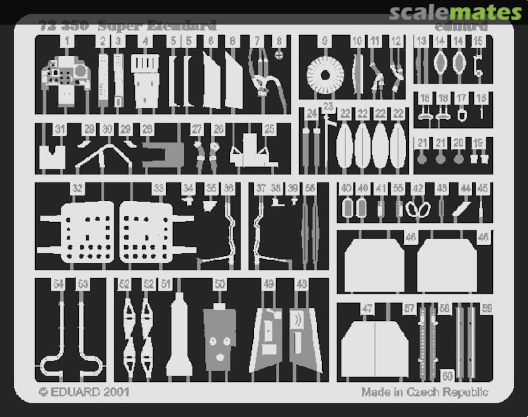 Boxart Super Etendard 72350 Eduard