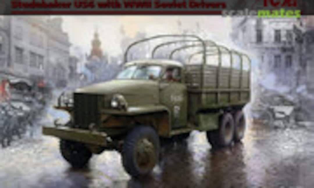 1:35 Studebaker US6 with WWII Soviet Drivers (ICM 35510)