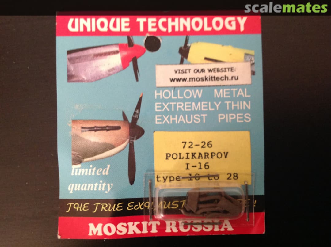 Boxart Polikarpov I-16 72-26 Moskit