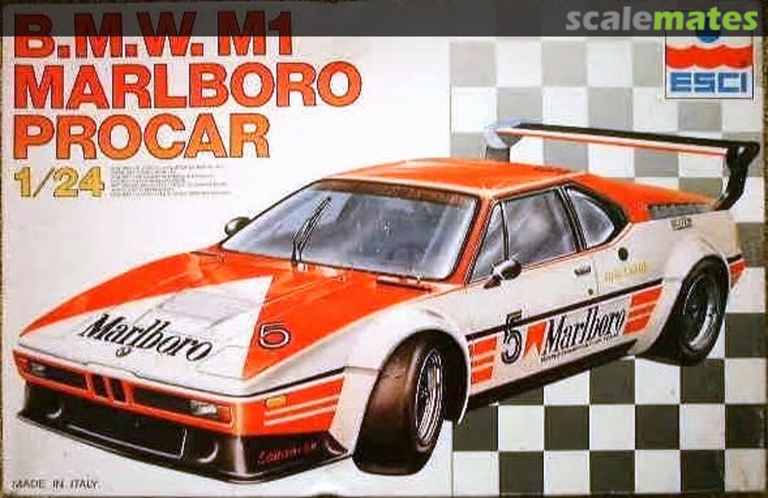 Boxart B.M.W. M1 Marlboro Procar 3011 ESCI