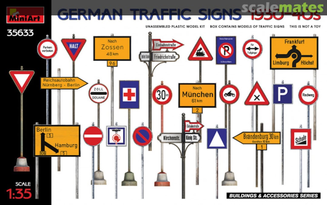 Boxart Traffic Signs 35633 MiniArt