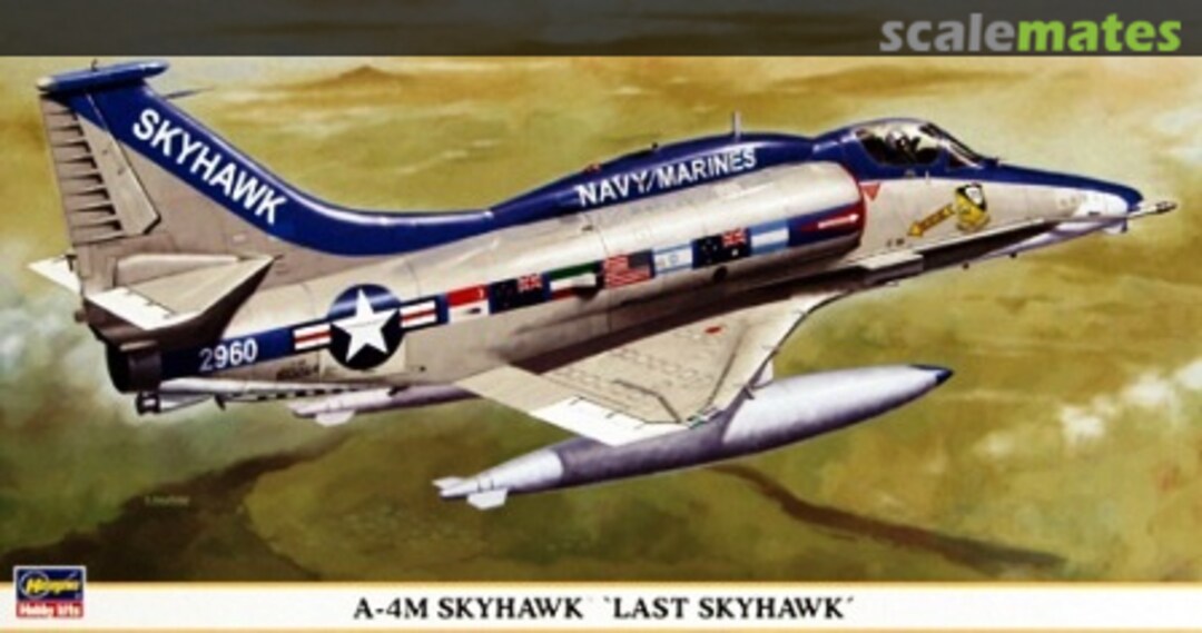 Boxart A-4M Skyhawk `Last Skyhawk´ 09611 Hasegawa