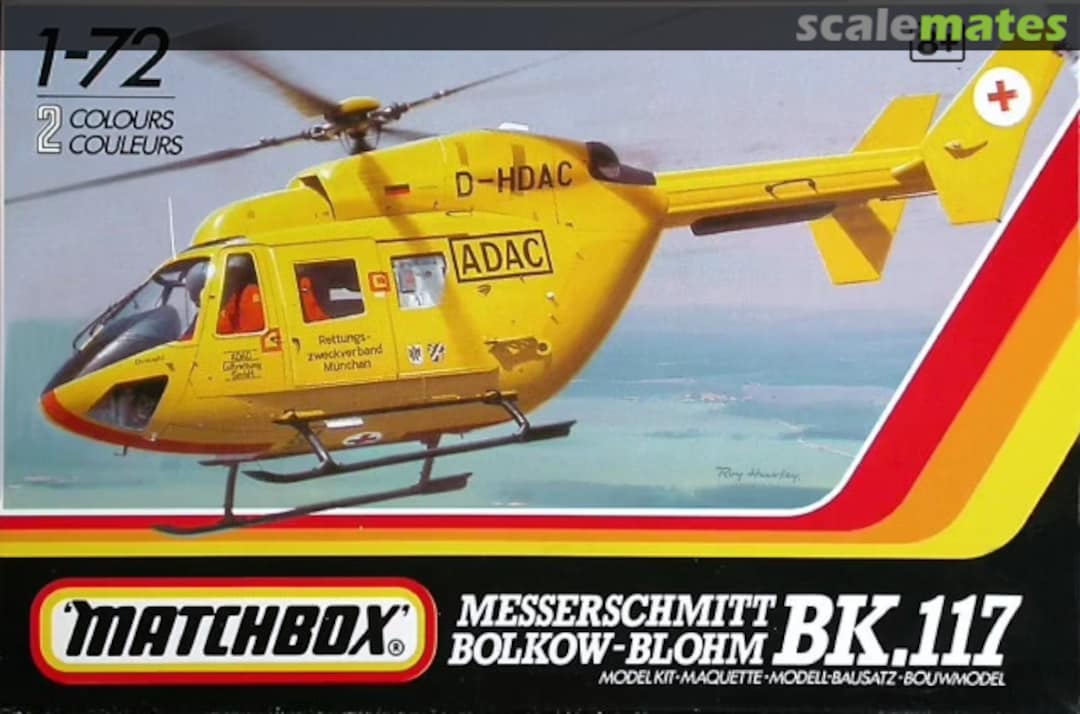 Boxart Messerschmitt-Bolkow-Blohm BK.117 PK-48 Matchbox