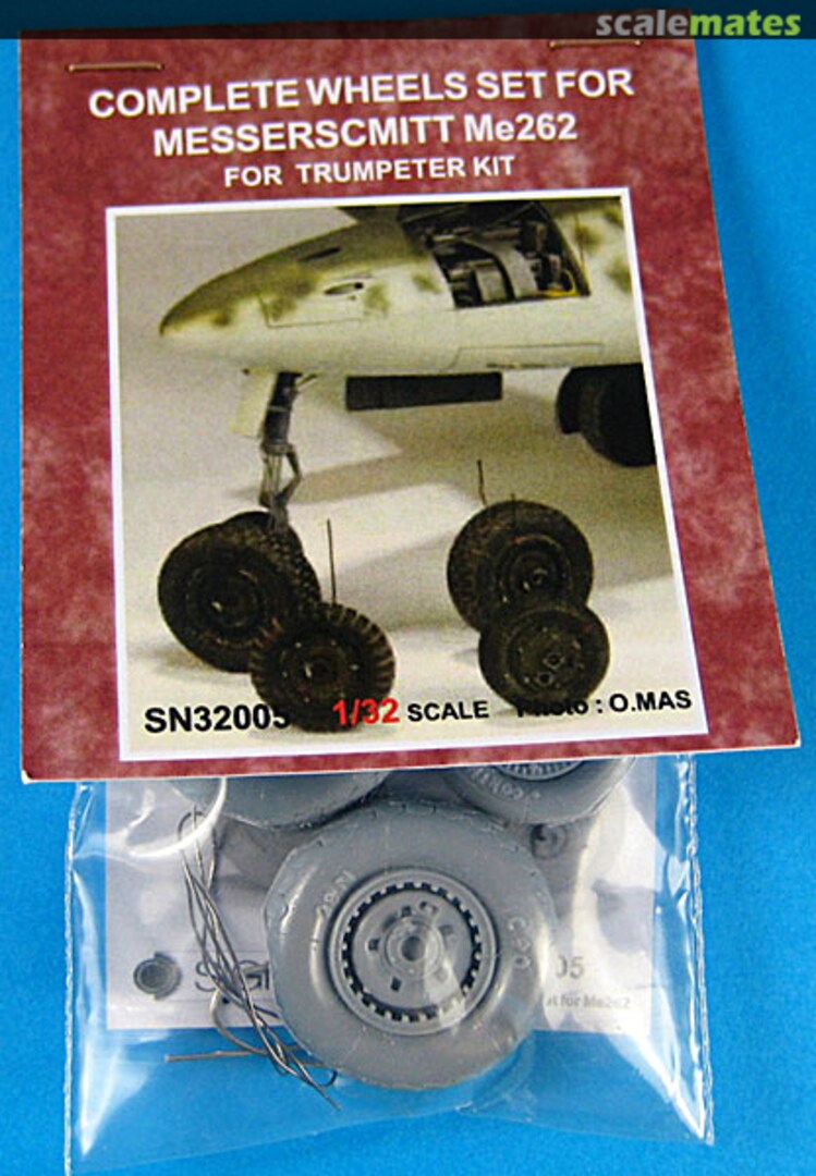 Boxart Me 262 Wheel Set SN32005 Signifer