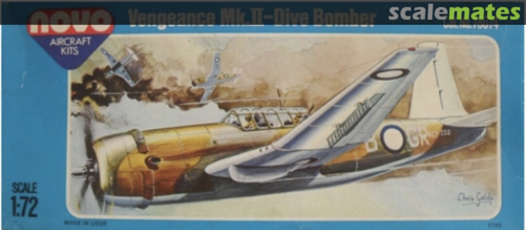 Boxart Vultee Vengeance Mk.II-Dive Bomber 78074 Novo