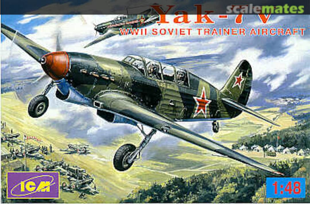 Boxart Yak-7V 48033 ICM