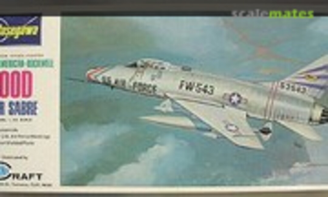 1:72 F-100D Super Sabre (Minicraft Hasegawa JS-035-200)