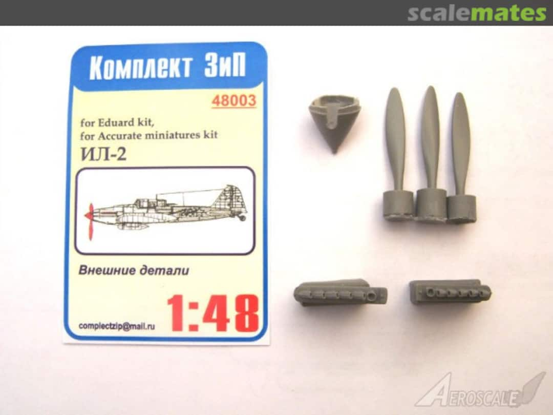 Boxart External details for IL-2 48003 Komplekt Zip