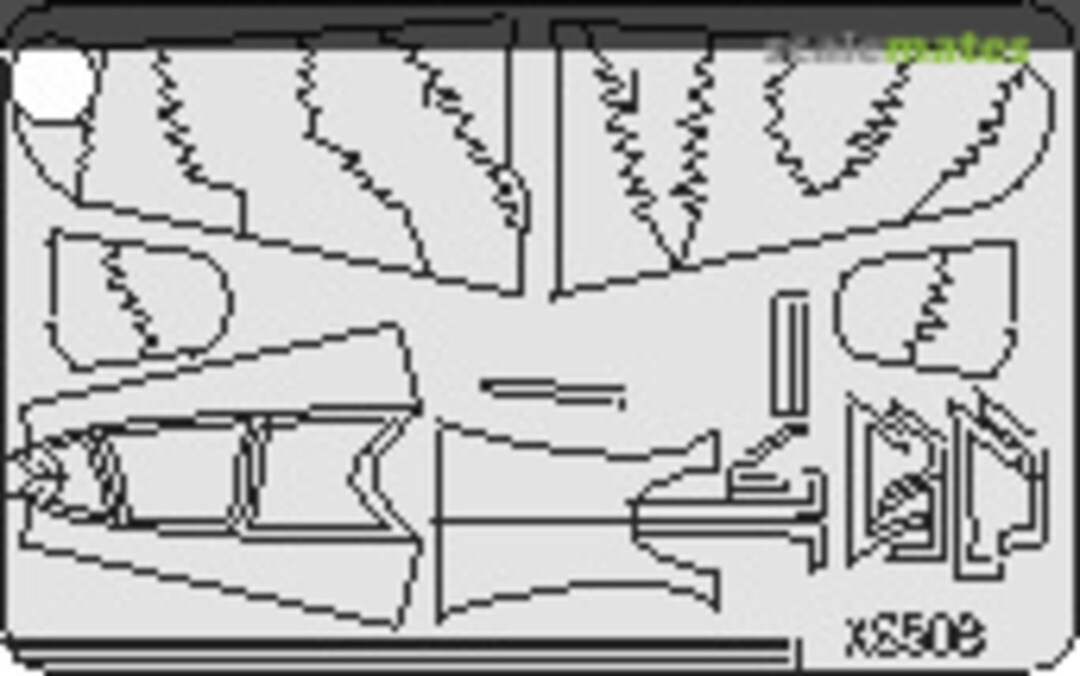 Boxart Bf109F/G Tree Camouflage scheme XS506 Eduard