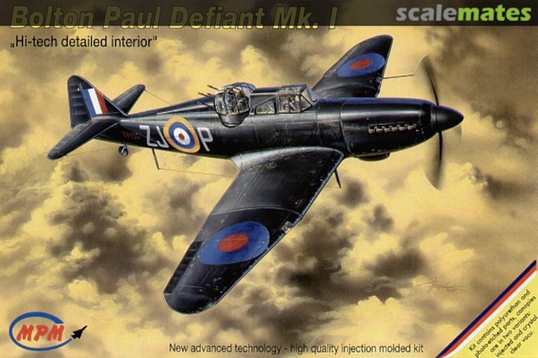 Boxart Boulton Paul Defiant Mk.I 72530 MPM Production