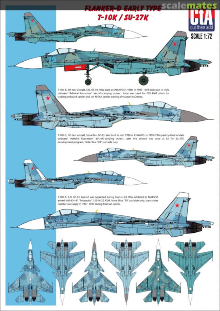 Boxart Flanker-D Early Type CTA-T04 CtA Models