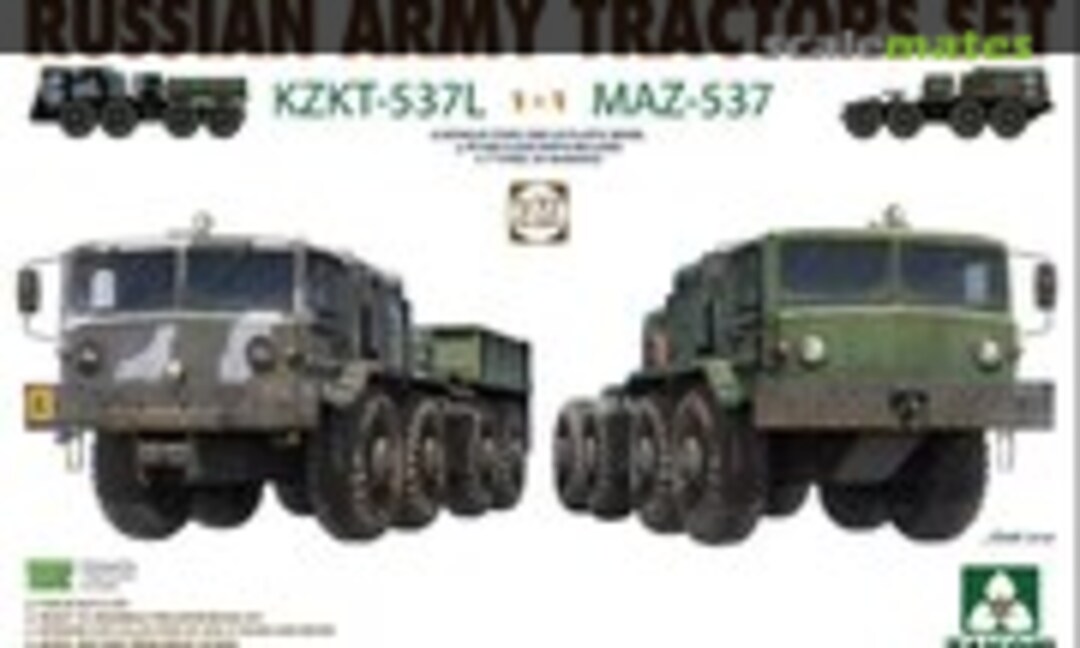 1:72 KZKT-537L &amp; MAZ-537 (Takom 5003)