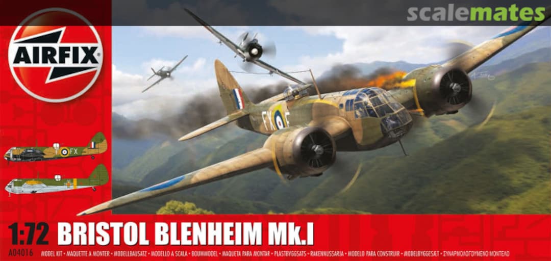 Boxart Bristol Blenheim Mk.I A04016 Airfix