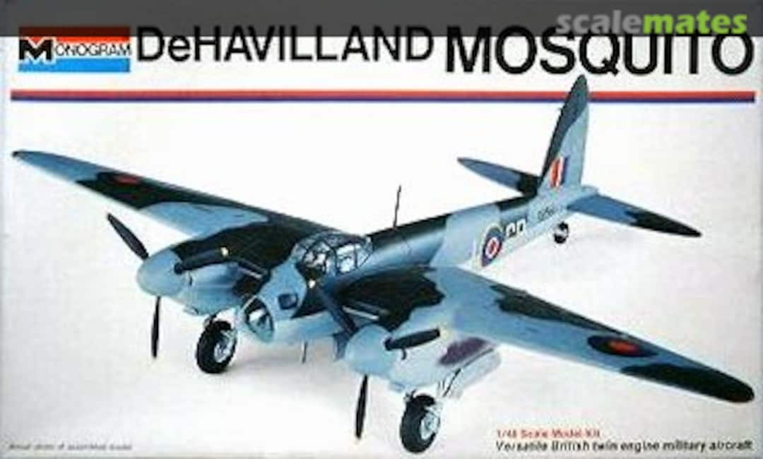 Boxart DeHavilland Mosquito 8943 Bandai/Monogram