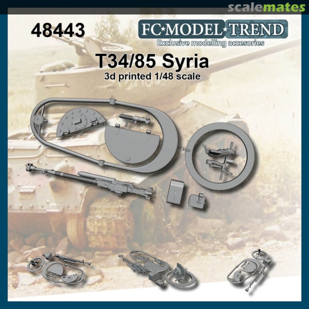 Boxart T34/85 Syria conversion 48443 FC Model Trend