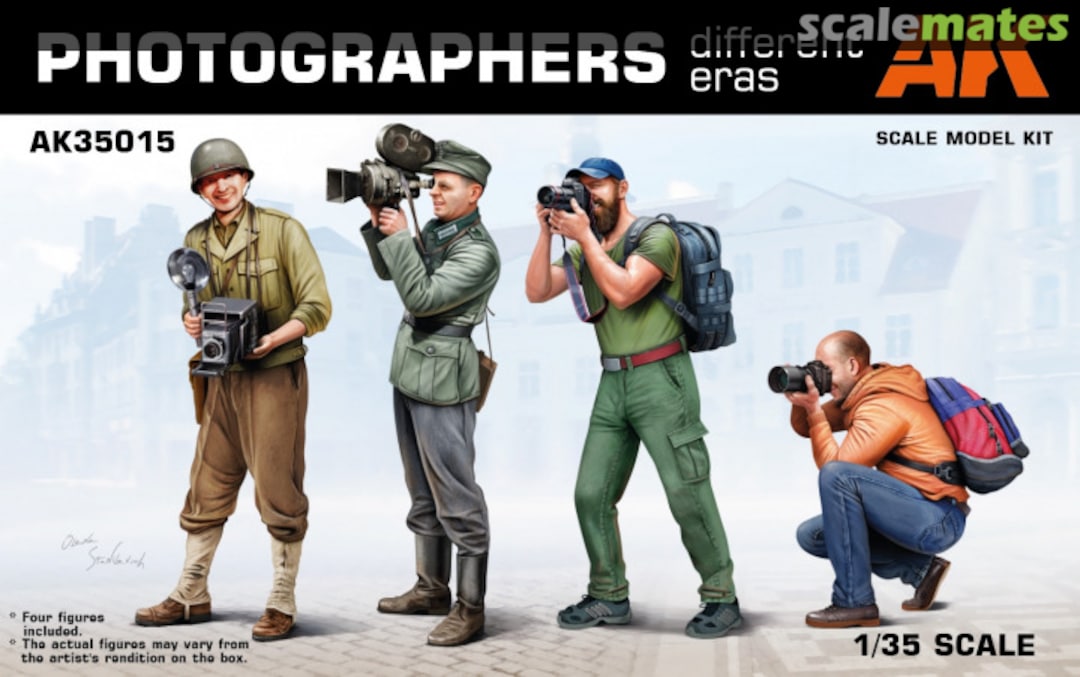 Boxart Photographers (different eras) AK35015 AK Interactive