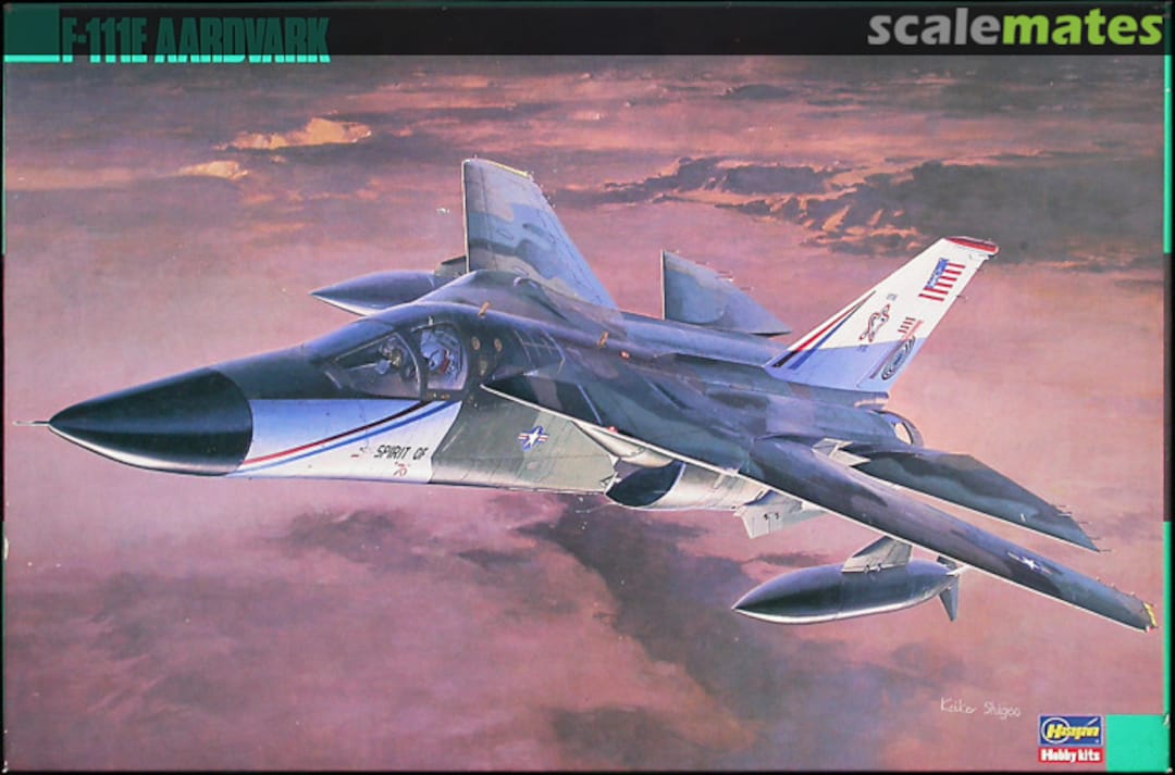 Boxart F-111E Aardvark 04036 Hasegawa