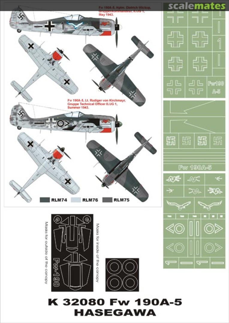 Boxart Fw 190A-5 K32080 Montex