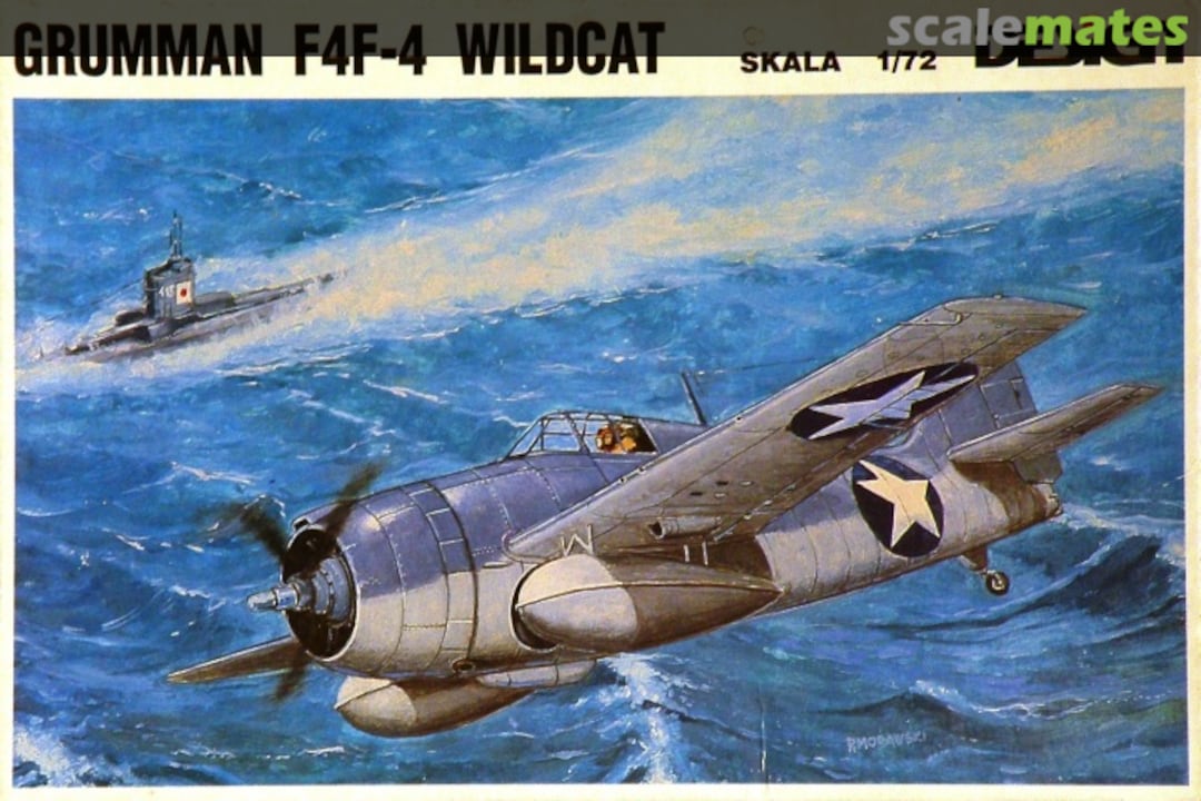 Boxart Grumman F4F-4 Wildcat 7202 Design