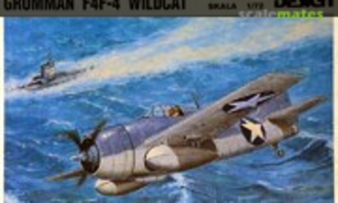 1:72 Grumman F4F-4 Wildcat (Design 7202)