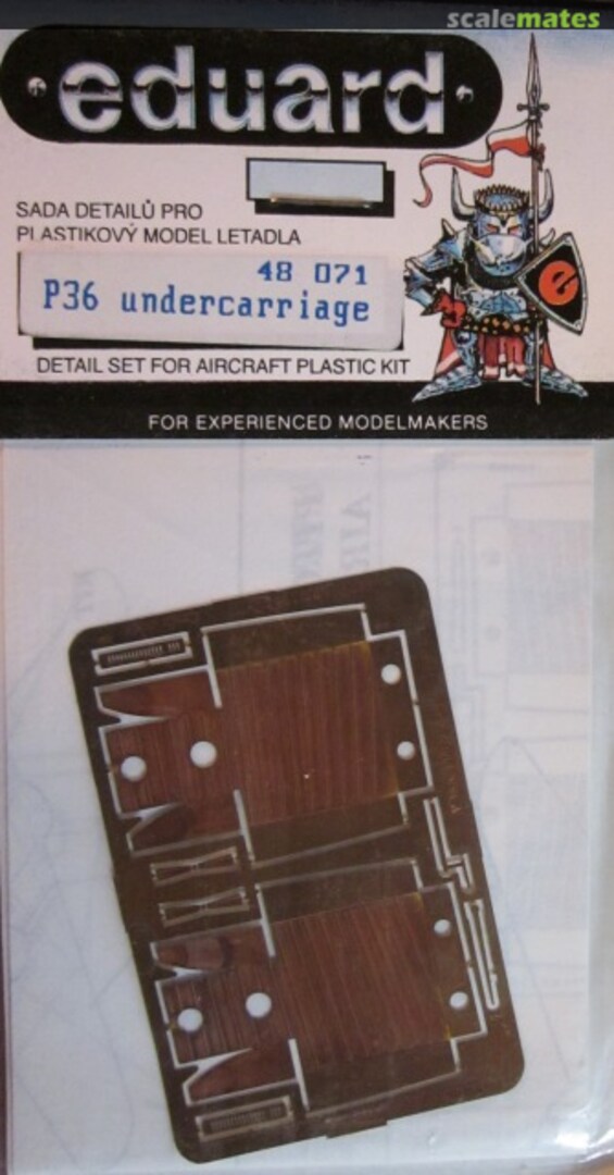 Boxart P-36 Hawk Undercarriage Detail Set 48071 Eduard