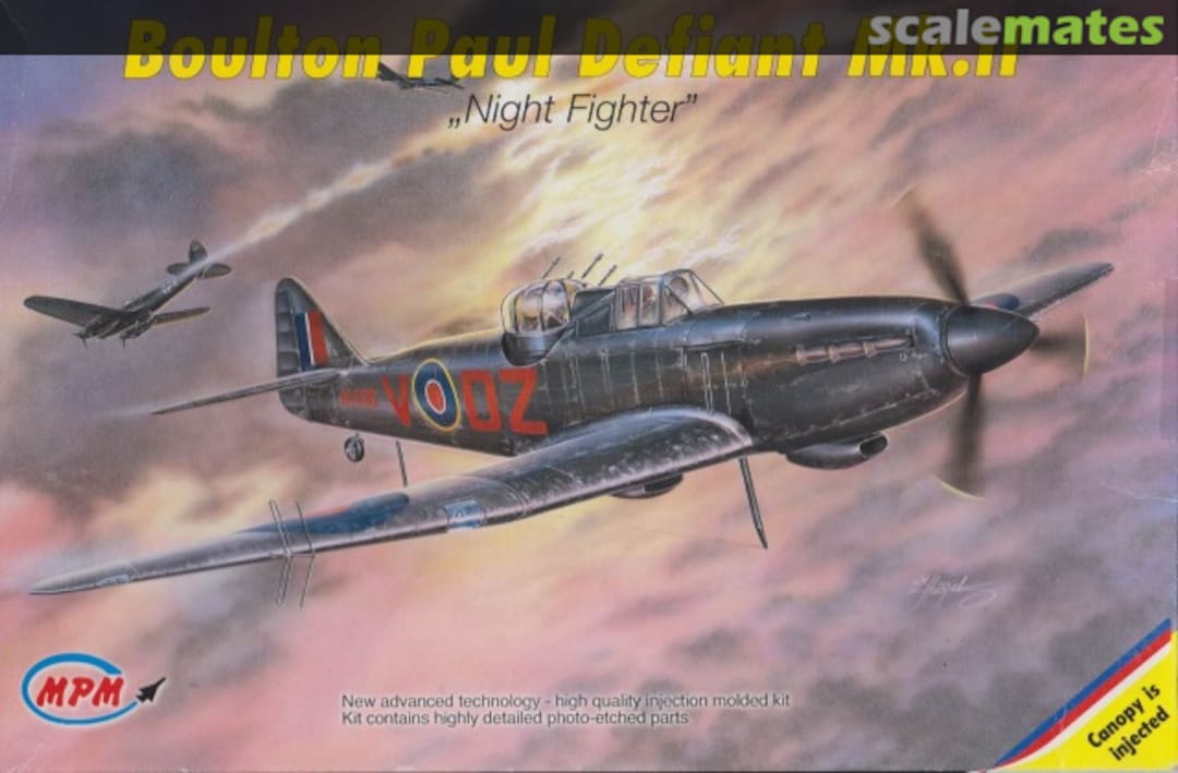 Boxart Boulton Paul Defiant Mk.II 72519 MPM Production