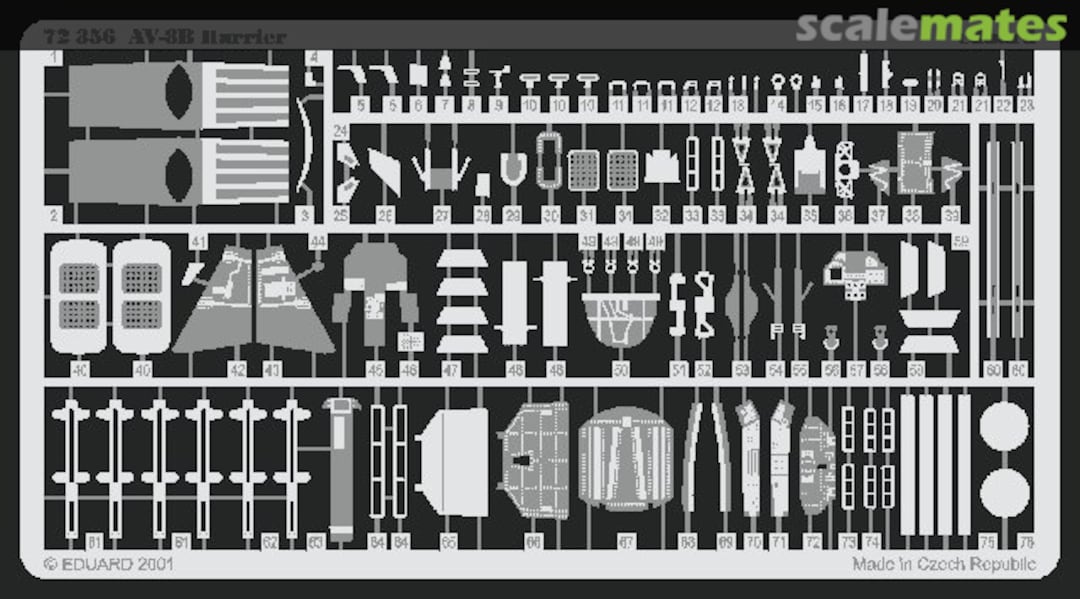 Boxart AV-8B Harrier 72356 Eduard