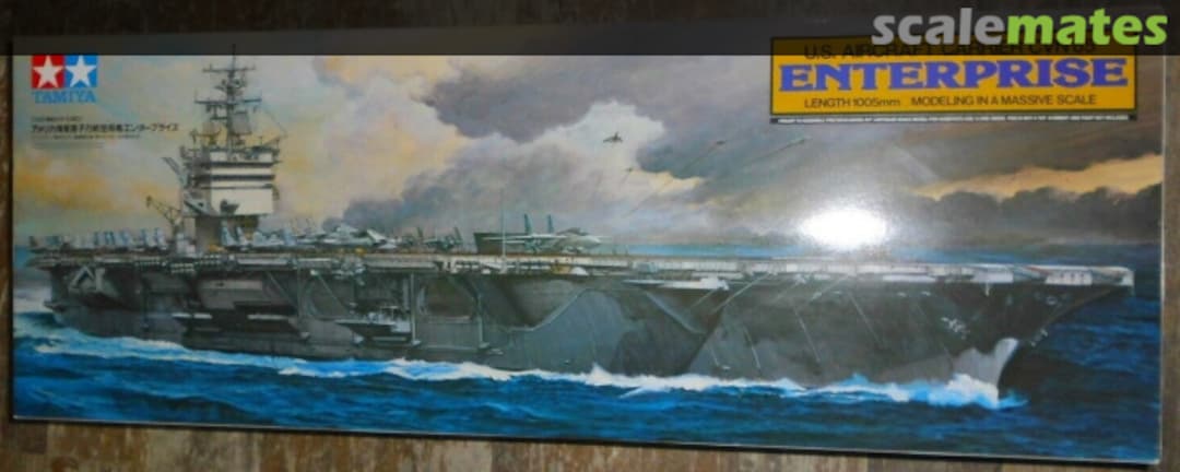 Boxart USS Enterprise CVN-65 7307 Tamiya