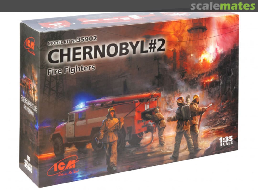 Boxart Chernobyl #2 Fire Fighters 35902 ICM