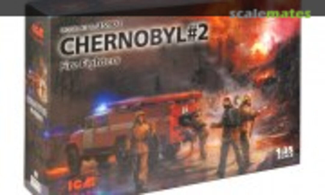 1:35 Chernobyl #2 Fire Fighters (ICM 35902)