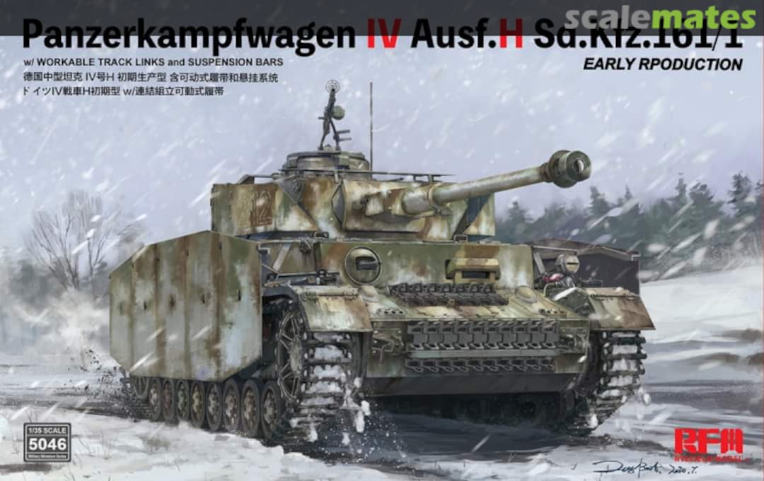 Boxart Panzerkampfwagen IV Ausf. H RM-5046 Rye Field Model