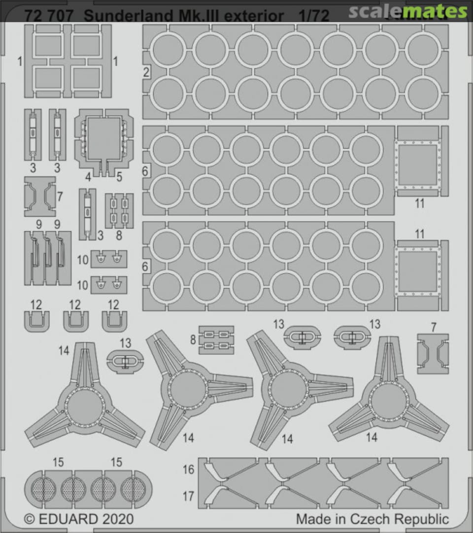 Boxart Sunderland Mk.III exterior SPECIAL HOBBY 72707 Eduard