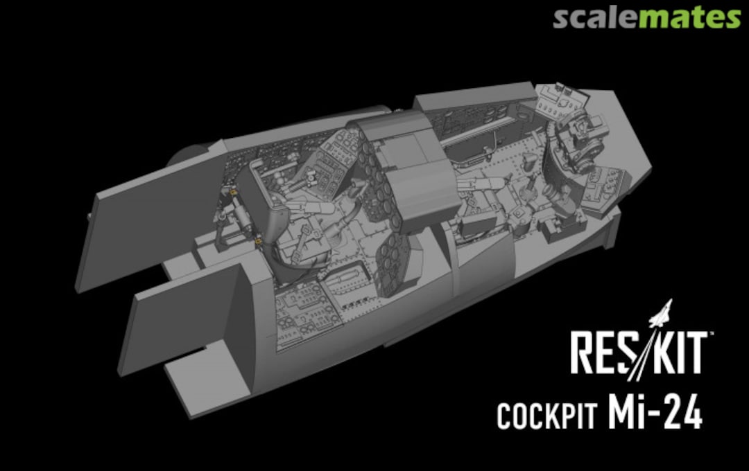 Boxart Mi-24 Cockpit 72unknown ResKit