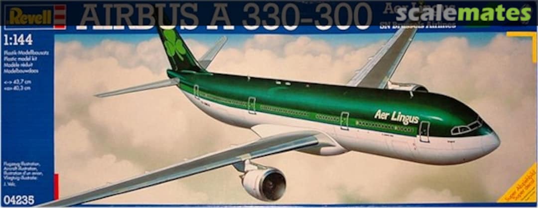 Boxart Airbus A330-300 Aer Lingus / SN Brussels Airlines 04235 Revell