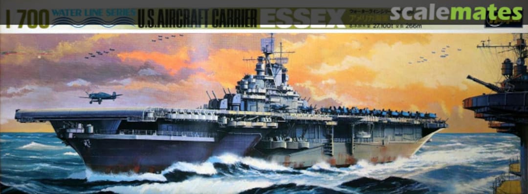 Boxart USS Essex CV-9 WL.A108 Hasegawa