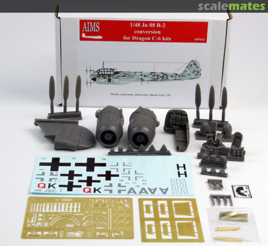 Boxart Junkers 88R-2 Conversion 48P032 AIMS