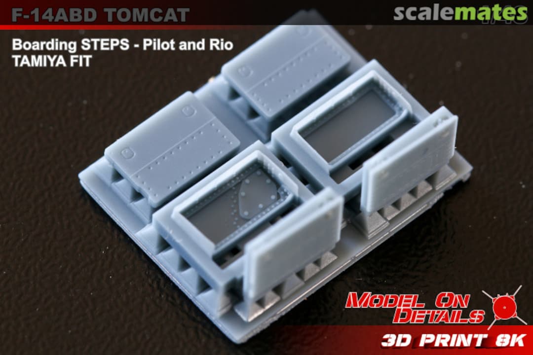 Boxart F-14ABD Boarding Steps 48005-f14_tam Model On Details